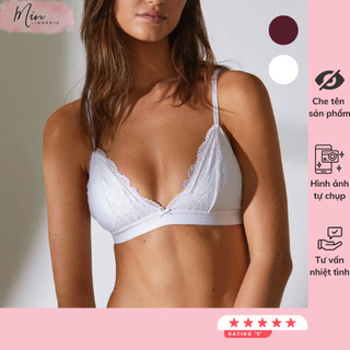 Áo lót bralette không gọng đệm mút có thể tháo rời xuất hãng h*m
