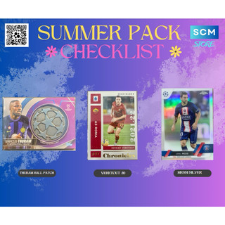 Gói thẻ bóng đá SCM SUMMER Edition Pack 2024