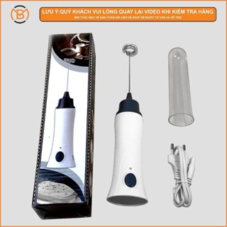 Máy đánh trứng tạo bọt cafe zb sạc USB