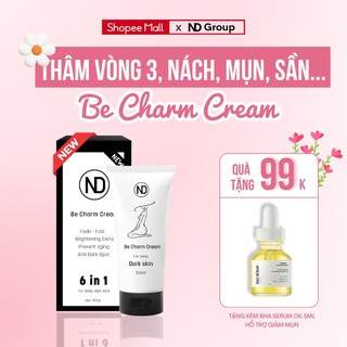 Kem Bôi Giảm Thâm Mông BECHARM Cream 6in1 new kèm QUÀ TẶNG BHA