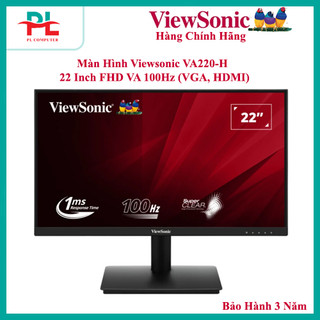 Màn Hình Viewsonic VA220-H 22 Inch FHD VA 100Hz (VGA, HDMI) - Hàng Chính Hãng