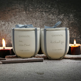 NẾN THƠM THÔNG ĐIỆP | Nến thơm khắc tên | hygge candles | quà tặng nến thơm ý nghĩa | size S | 90gr 