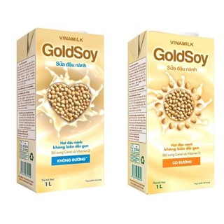 Sữa Đậu Nành Goldsoy Vinamilk Giàu Đạm 1L