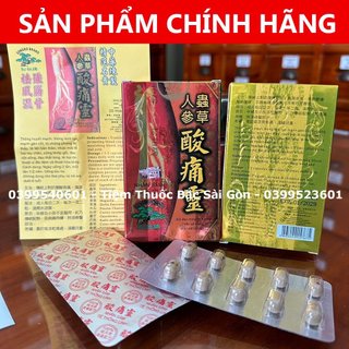 Nhân Sâm Tê Thống Linh Malay Hộp 20 viên Xịn date mới