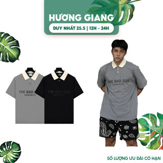 Áo polo The Bad God Senerity Cotton 250gsm thoáng mát, kiểu dáng Unisex