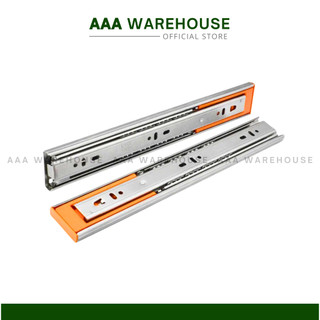 Bộ 2 thanh trượt ray bi 3 tầng giảm chấn zub có đủ kích cỡ
