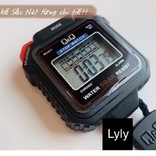 Đồng Hồ thể thao Bấm Giờ Q&Q, đồng hồ bấm giây Chuyên Dùng Trong Thể Thao - LYLY SPORTS