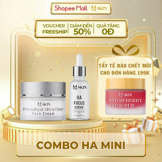 Combo Siêu Căng Bóng HA FIILER MINI MQ SKIN P.hục H.ồi Da Mỏ.ng Yế.u