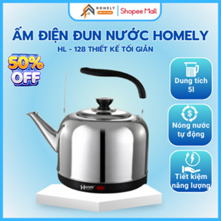 Ấm Điện Đun Nước Homely Đun Nước Siêu Tốc Tiện Ích Tự Ngắt Khi Sôi Dung Tích Lớn 5L Tiết Kiệm An Toàn Chính Hãng