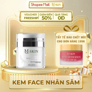 Kem Face Nhân Sâm, Hỗ Trợ Dưỡng Da Sáng Và Phục Hồi Da Sau Peel - MQ Skin