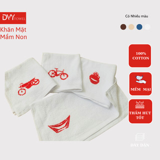 Khăn Lau Mặt Trẻ Em DVY TOWEL 100% Cotton Dành Cho Mầm Non