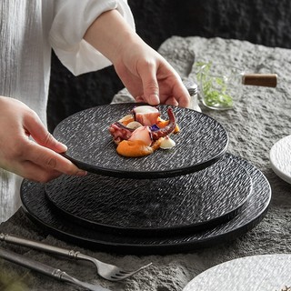 Đĩa gốm sứ nhật để đồ ăn cho nhà hàng, gia đình lp2s-d20