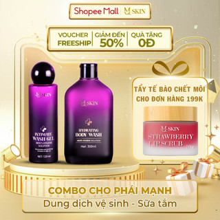 Combo Dung Dịch Vệ Sinh Và Sữa Tắm Dành Cho Phái Mạnh - MQ Skin