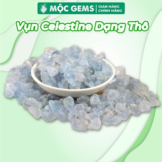 Đá Celestine Dạng Thô Mộc Gems, Dùng Trang Trí Nhà Cửa, Làm Đồ Decor, Thanh Tẩy Năng Lượng