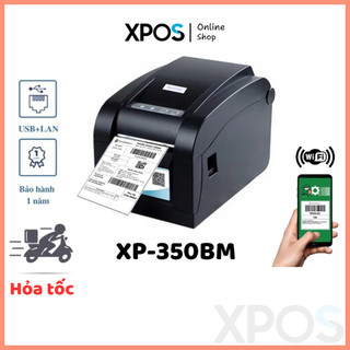 Máy in mã vạch xprinter xp-350b / xp-350bm chính hãng in tem nhãn in vận đơn tmđt bh 12 tháng