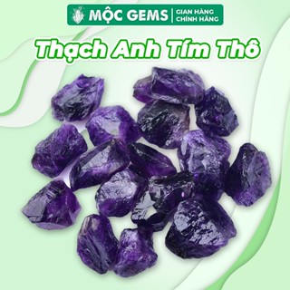 Đá Thạch Anh Tím Thô Mộc Gems Dùng Trang Trí Nhà Cửa, Làm Đồ Decor, Thanh Tẩy Năng Lượng