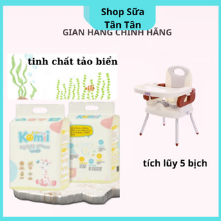{TÍCH LŨY- NHẬN QUÀ} Bỉm cao cấp Komii Hàn Quốc lõi bông thấm hút chiết xuất từ tảo biển đủ size