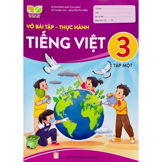 Sách - vở bài tập - thực hành tiếng việt lớp 3 tập 1+2