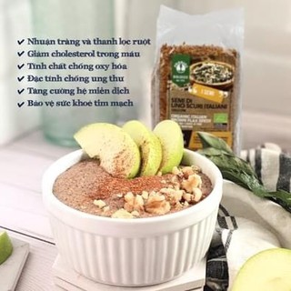 Hạt Lanh Nâu Brown Flaxseed Hữu Cơ 500g