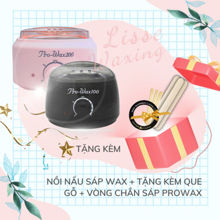 Nồi nấu sáp wax lông chuyên dụng Prowax 100 Loại 1- triệt lông bằng sáp hạt đậu nóng Hard Wax Beans