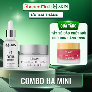 Combo Siêu Căng Bóng HA FIILER MINI MQ SKIN P.hục H.ồi Da Mỏ.ng Yế.u