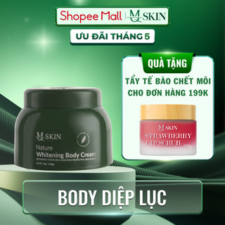 Kem Dưỡng Trắng Da Body Diệp Lục MQ SKIN - Nature Whitening Body Cream 150gr
