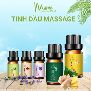 Tinh dầu gừng massage nguyên chất từ thiên nhiên dung tích 10ml chính hãng Masaji