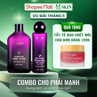 Combo Dung Dịch Vệ Sinh Và Sữa Tắm Dành Cho Phái Mạnh MQ SKIN