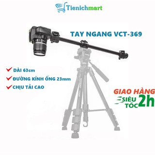 Tay Quay Ngang 63cm Gắn Chân Tripod Điện Thoại Máy Ảnh Chụp Hình Quay Video Topshot Trên Xuống