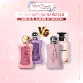 Nước Hoa Dubai Afnan Zimaya Fatima Extrait clone Delina EDP hương hoa hồng tiểu thư đài các lưu hương lâu Ribicosmetics