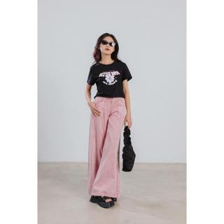 Quần Kaki Nữ JP FASHION Ống Rộng, Quần Kaki Suông Lưng Cao Tôn Form - BRAND CHÍNH HÃNG 19109880