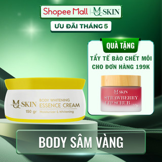 ( TẶNG KÍCH TRẮNG ) Kem Body Sâm Vàng Dưỡng Tr.ắng D.a Không Bết Dính MQ SKIN