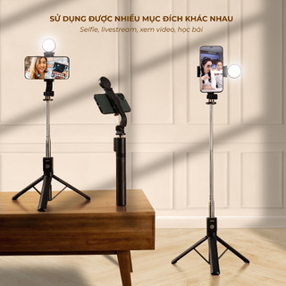 Gậy chụp ảnh 3 chân, gậy chụp ảnh, gậy selfie, cây chụp ảnh 3 chân Q07