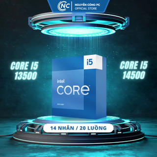 Cpu intel core i5 13500 | i5 14500 tray không fan - bảo hành 36 tháng
