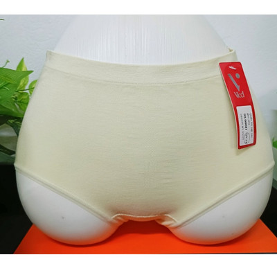 Quần lót nữ cotton cạp cao gen nhẹ Vicci mềm mại, êm ái, kháng khuẩn khử mùi QV.32 màu Cốm
