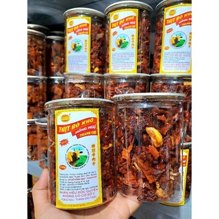 Khô bò vụn rim tỏi ớt mật ong Hồng Ngự Thanh Chì 250g/500g