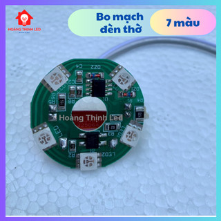 Mạch led đèn thờ đổi màu - led đổi màu đèn thờ, bóng đèn ban thờ tự động đổi màu nhiều chế độ sáng