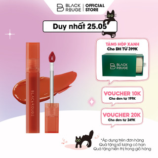 Son bóng có màu Black Rouge Half N Half Water Glow 31.4g