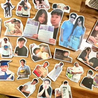 In ảnh bo viền, in ảnh ghép mặt theo yêu cầu, sticker chibi
