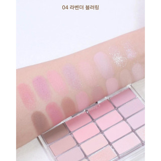 Phấn Mắt Wakemake Soft Blurring Eye Palette 16 ô