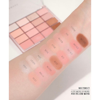 Phấn Mắt Wakemake Soft Blurring Eye Palette 16 ô