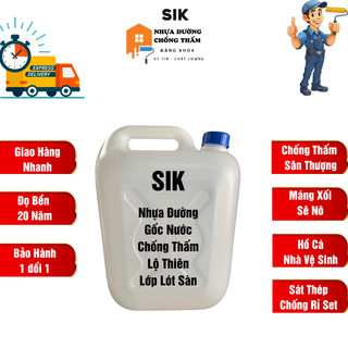 NHỰA ĐƯỜNG CHỐNG THẤM GỐC NƯỚC 20 LÍT