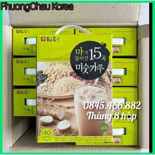 Ngũ cốc damtuh hàn quốc 15 loại hạt dinh dưỡng hộp 40 gói