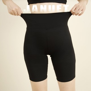 Quần legging lửng cạp cao Januet gen bụng tôn dáng - JD06
