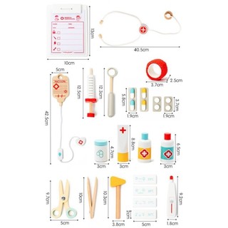 Đồ chơi bác sĩ bằng gỗ cho Bé