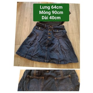 chân váy jeans HQ nhiều kiểu 2hand