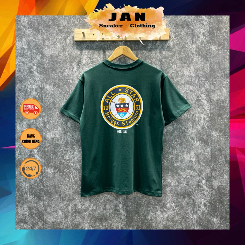 (Auth) Áo Thun NEW ERA All Star Xanh | Jan Shop |