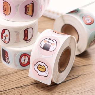 10 tem sticker cảm ơn cute 1k