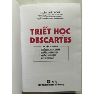 Sách - Triết Học Descartes