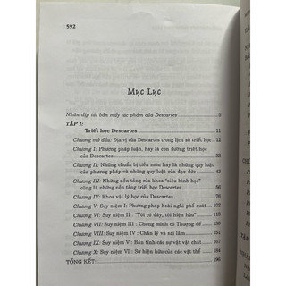 Sách - Triết Học Descartes
